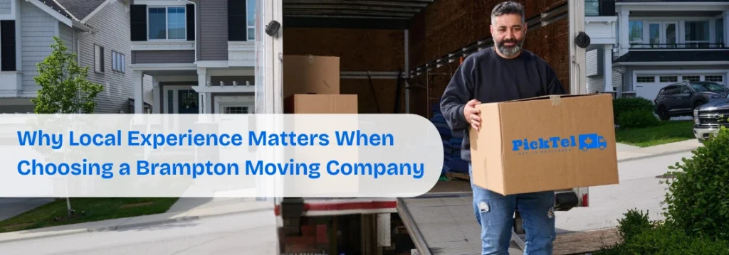 Local Brampton Moving Company Matters